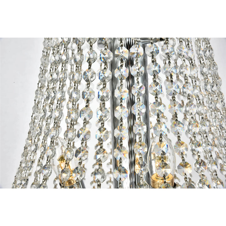 14 light Chrome Chandelier Clear Royal Cut Crystal - View 6 - Joshua Marshal