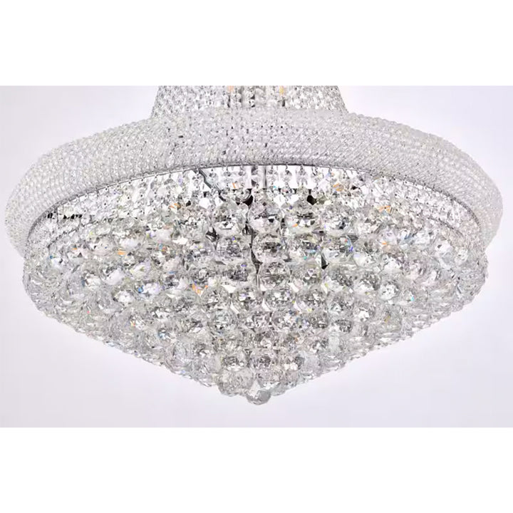 32 light Chrome Chandelier Clear Royal Cut Crystal - View 6 - Joshua Marshal