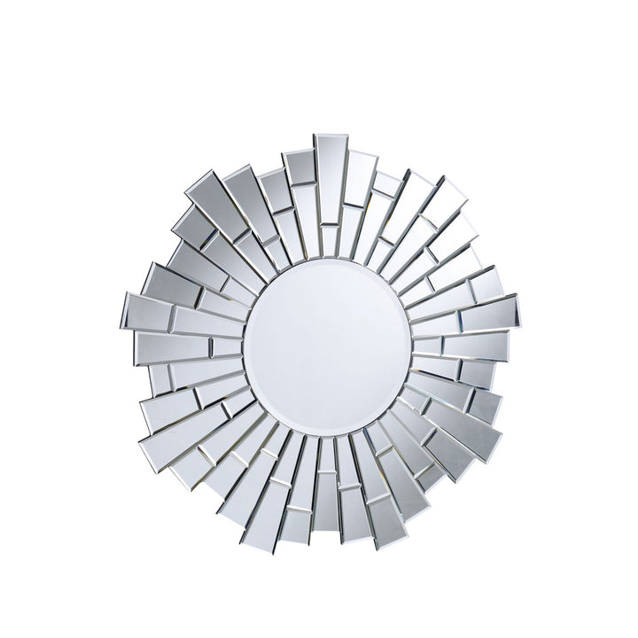 24 in. Contemporary Mirror in Clear - View 3 - Joshua Marshal