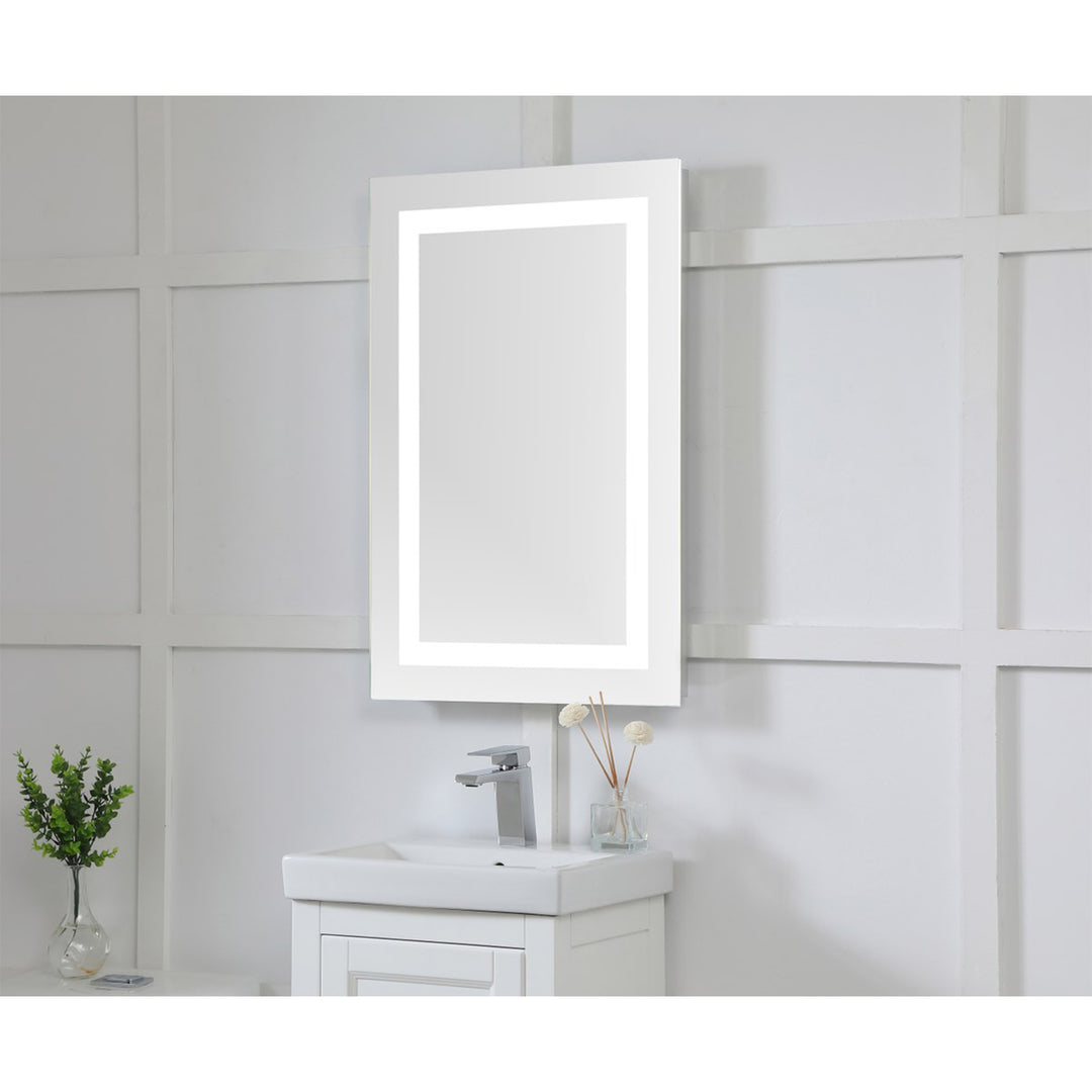 Nova 30in. X 20in. LED Rectangular Mirror - View 2 - Joshua Marshal