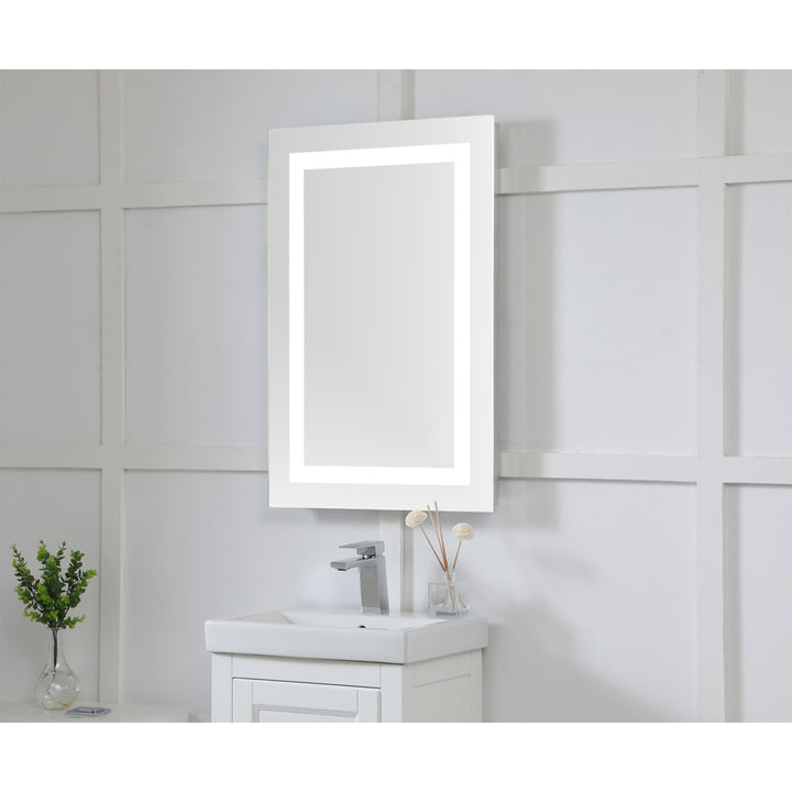 Nova 30in. X 20in. LED Rectangular Mirror - View 2 - Joshua Marshal