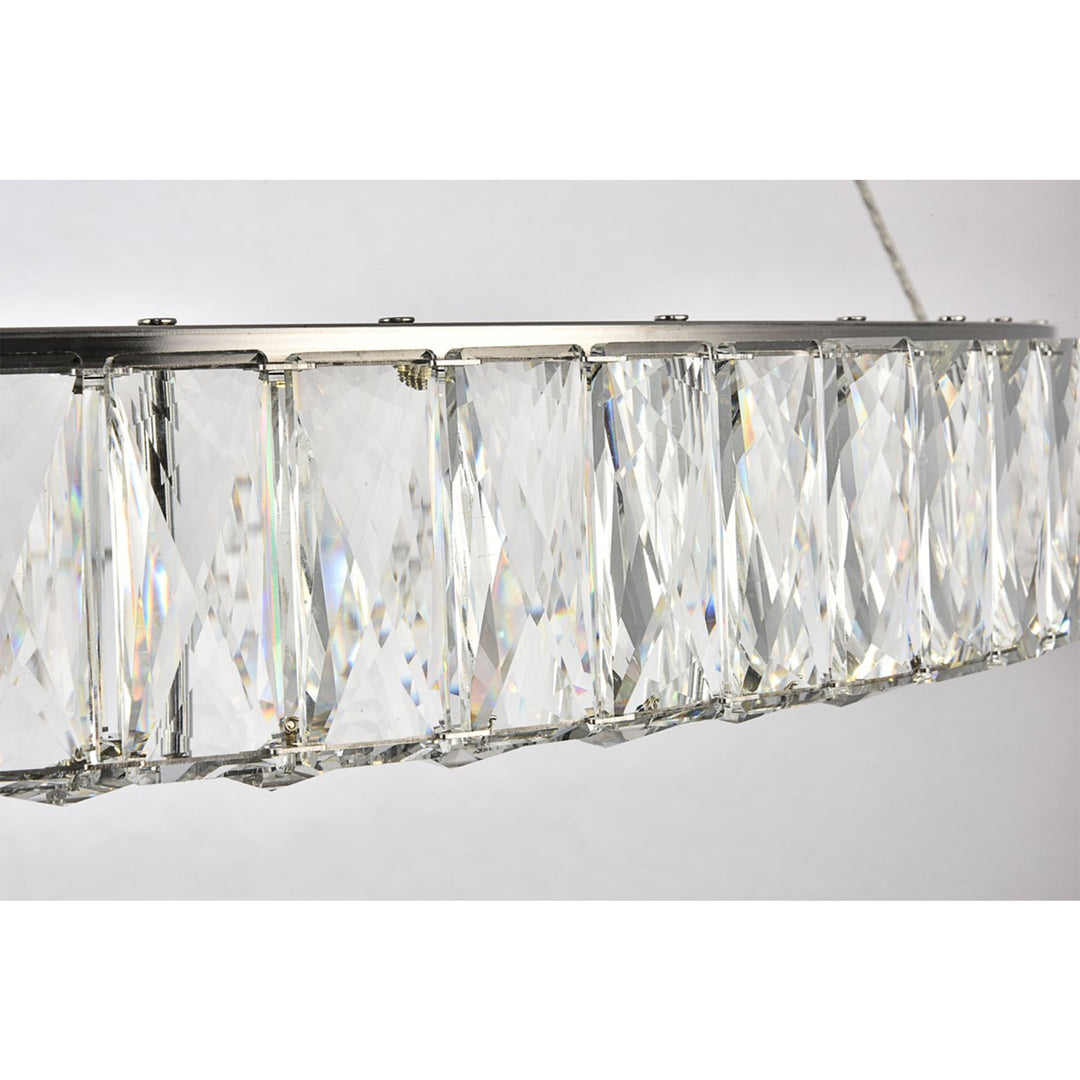 Integrated LED chip light Chrome Chandelier Clear Royal Cut Crystal - View 6 - Joshua Marshal