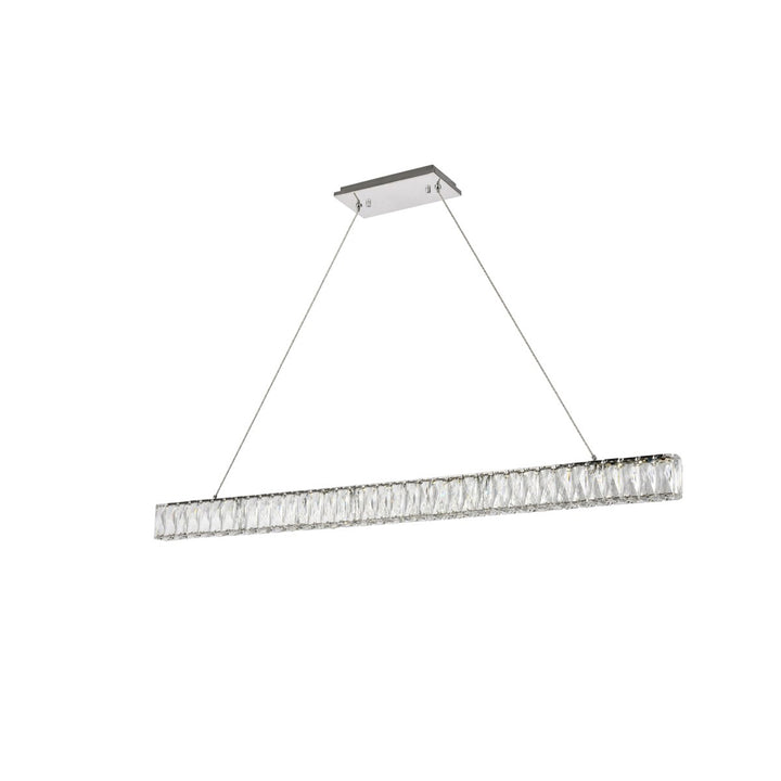 Integrated LED chip light Chrome Chandelier Clear Royal Cut Crystal - View 4 - Joshua Marshal