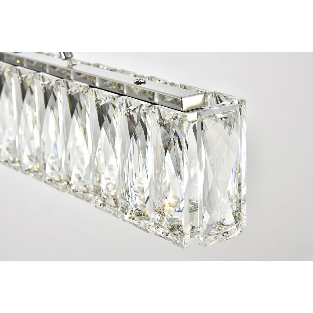 Integrated LED chip light Chrome Chandelier Clear Royal Cut Crystal - View 5 - Joshua Marshal