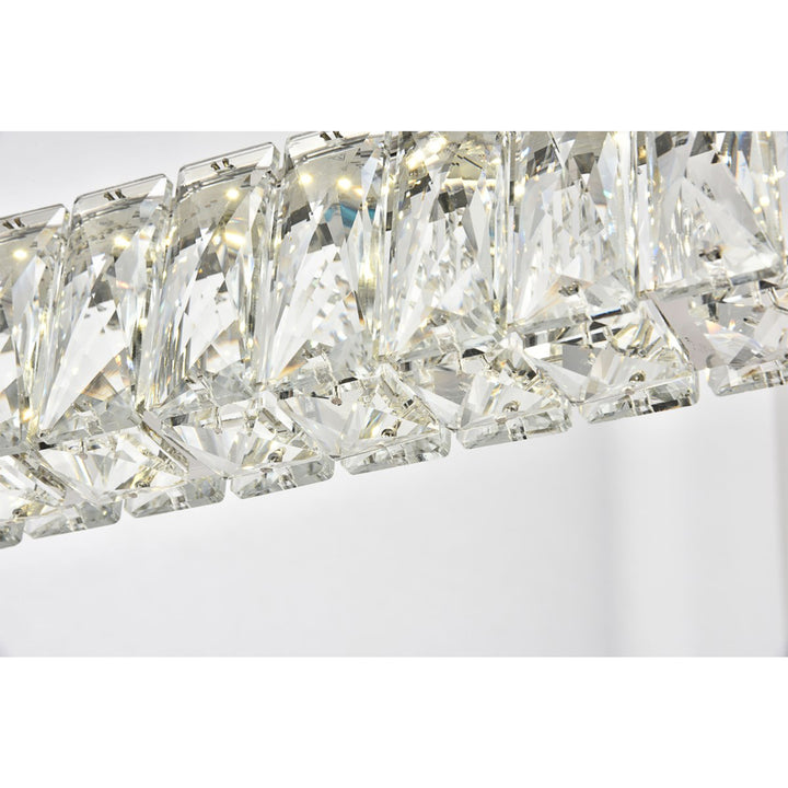 Integrated LED chip light Chrome Chandelier Clear Royal Cut Crystal - View 6 - Joshua Marshal