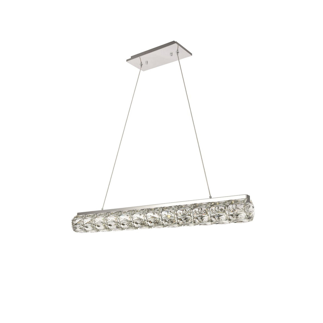 Integrated LED chip light Chrome Chandelier Clear Royal Cut Crystal - View 3 - Joshua Marshal