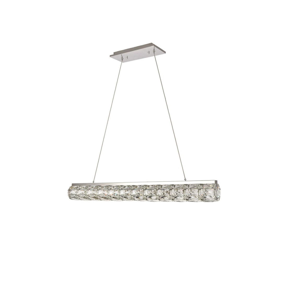Integrated LED chip light Chrome Chandelier Clear Royal Cut Crystal - View 4 - Joshua Marshal