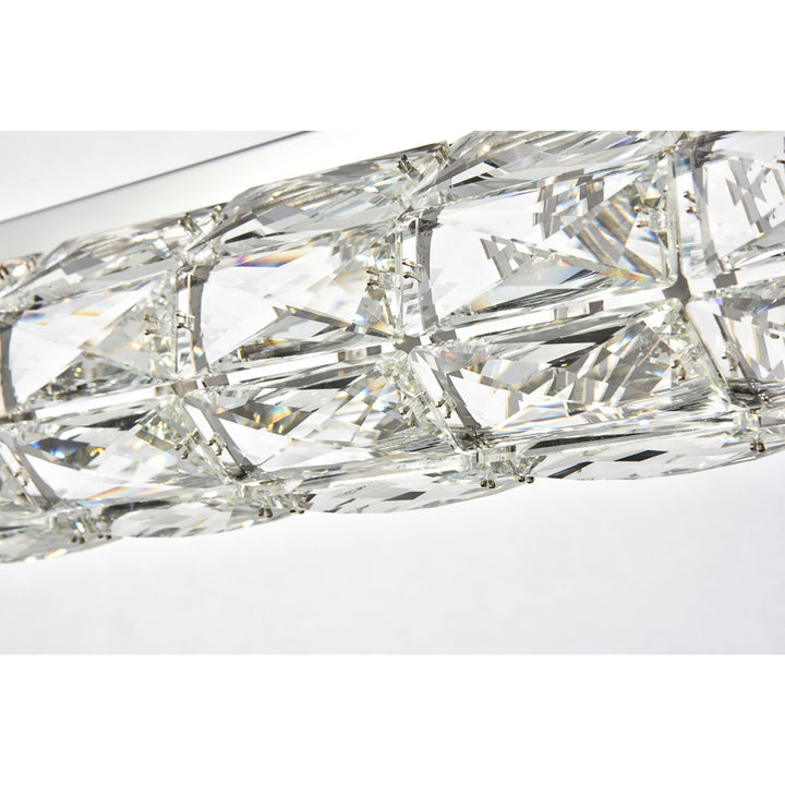 Integrated LED chip light Chrome Chandelier Clear Royal Cut Crystal - View 5 - Joshua Marshal
