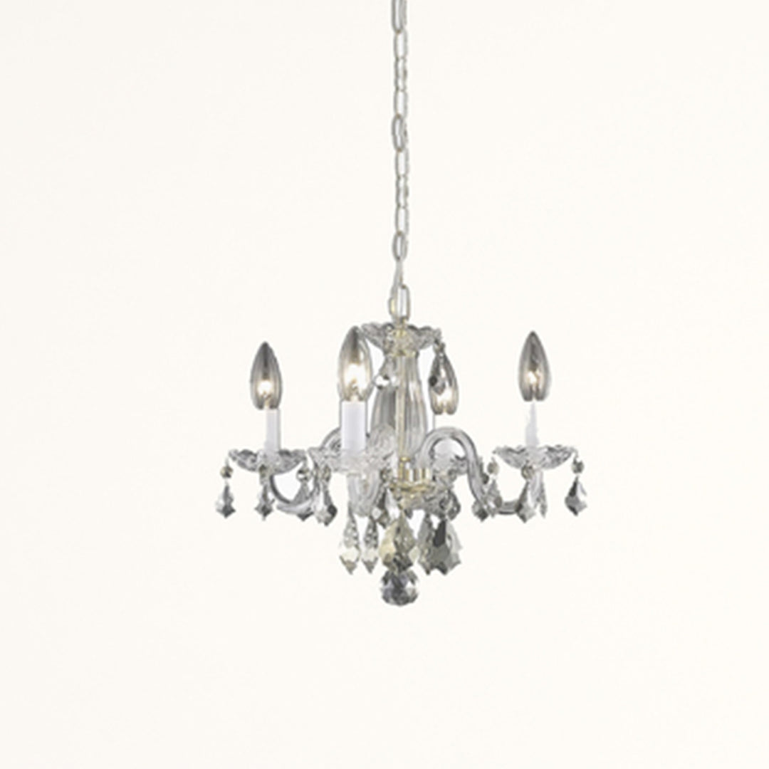 Collection Pendant D15in H12in Lt:4 Gold Finish Gold Finish - LIGHTING by Joshua Marshal