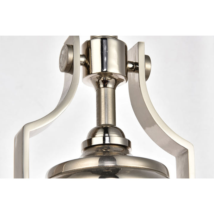 Collection Pendant D13 H13.3 Lt:1 polished Nickel Finish - View 5 - Joshua Marshal