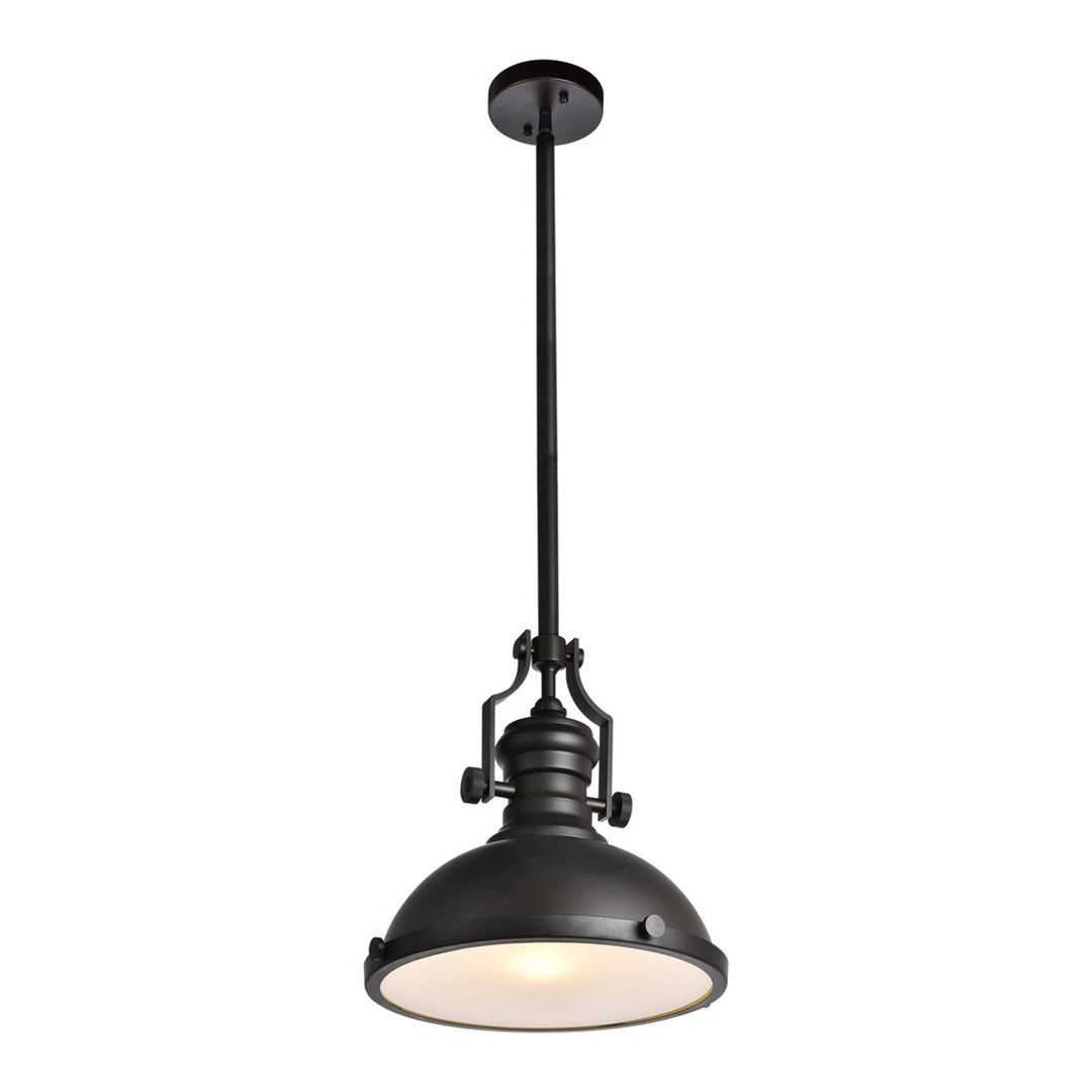 Collection Pendant D13 H13.3 Lt:1 Oil rubbed bronze Finish - View 4 - Joshua Marshal