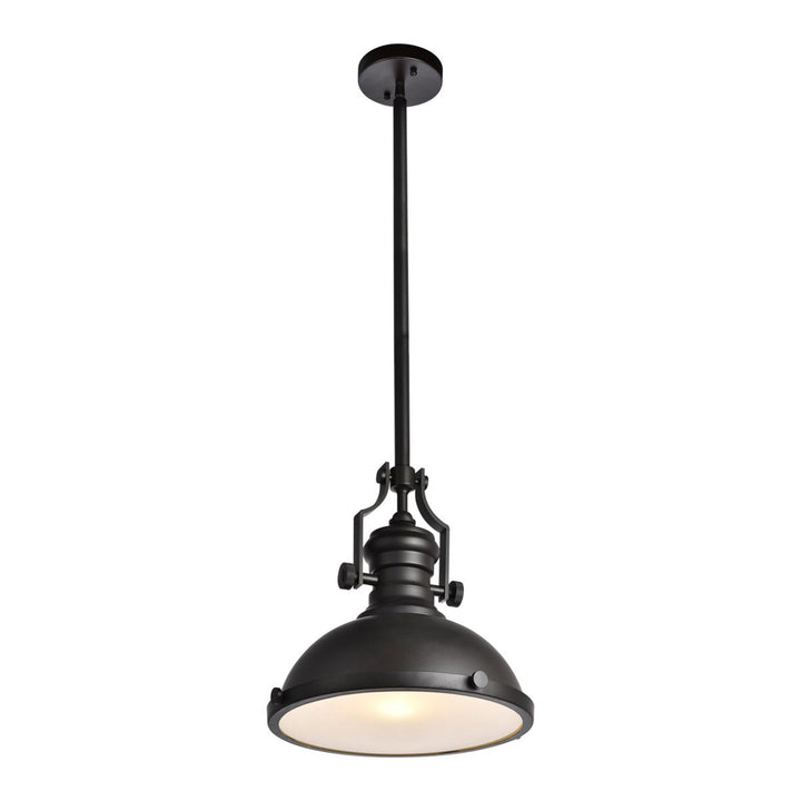 Collection Pendant D13 H13.3 Lt:1 Oil rubbed bronze Finish - View 4 - Joshua Marshal