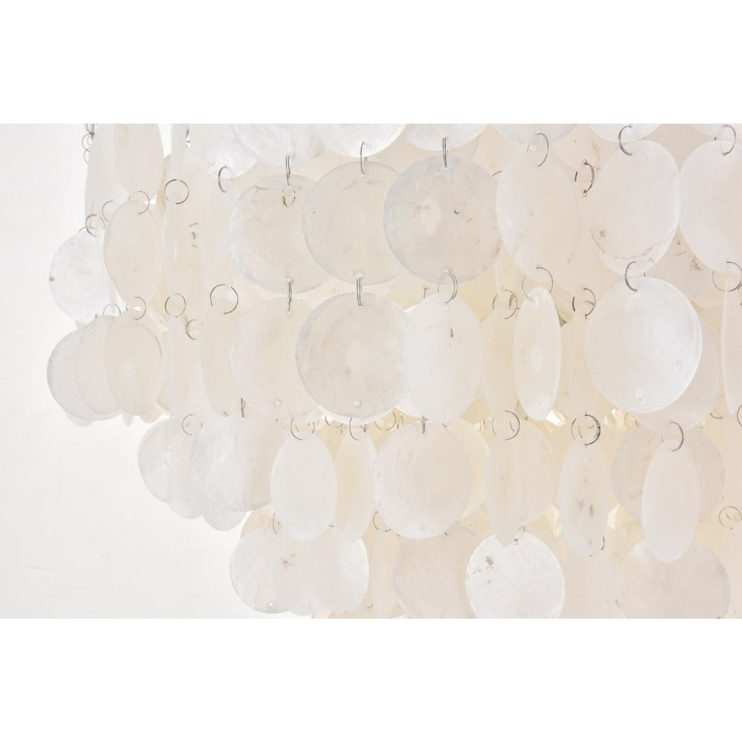 6 Light Chrome Pendant - View 6 - Joshua Marshal