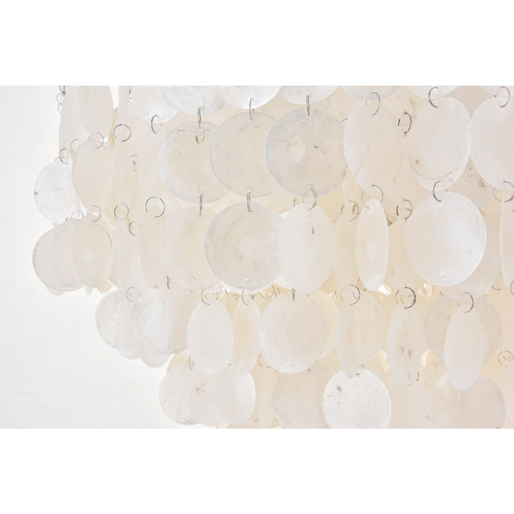 6 Light Chrome Pendant - View 6 - Joshua Marshal