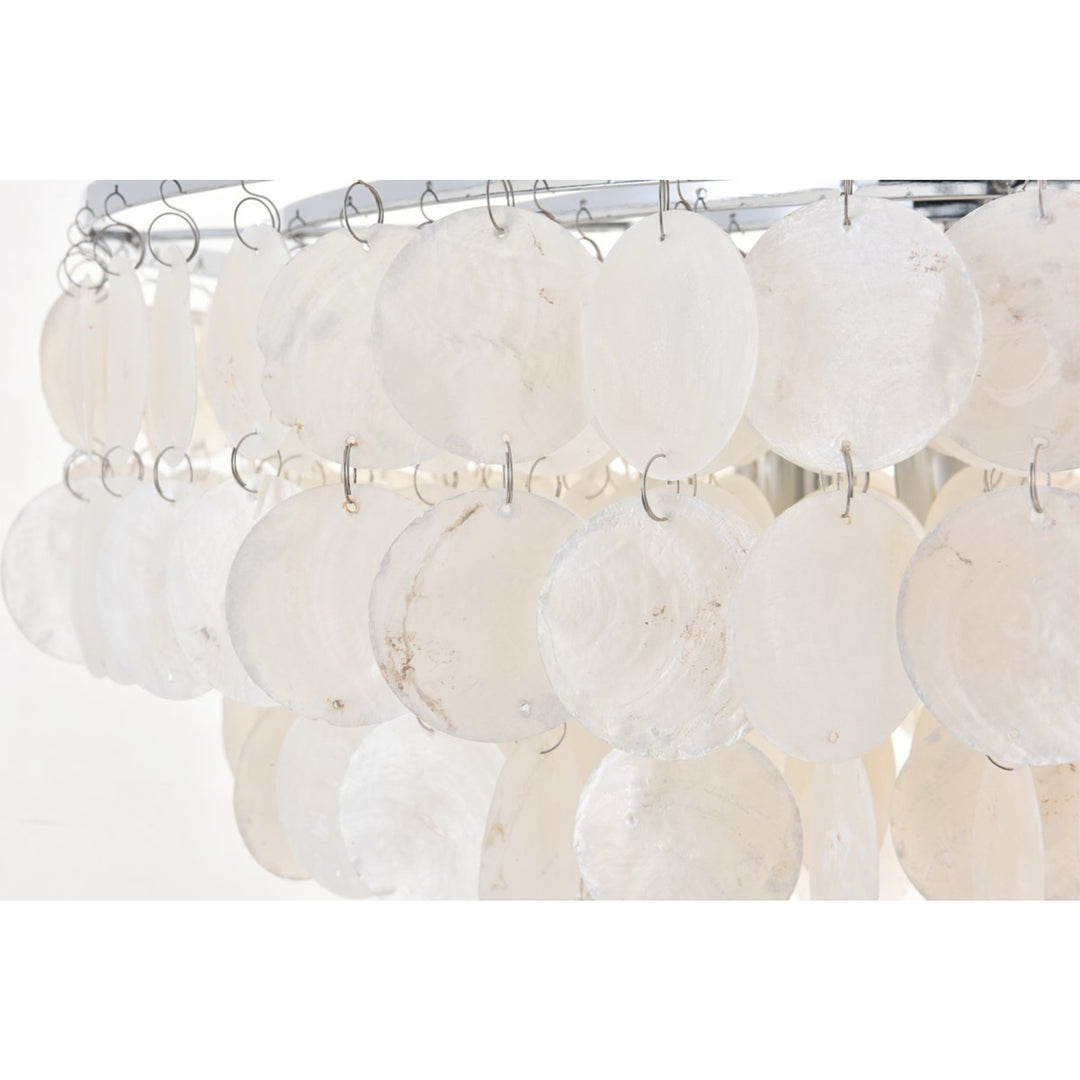 4 Light Chrome Pendant - View 6 - Joshua Marshal
