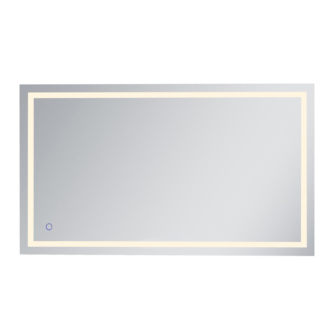 42In X 72In Hardwired Led Mirror With Touch Sensor And Color Changing - View 4 - Joshua Marshal