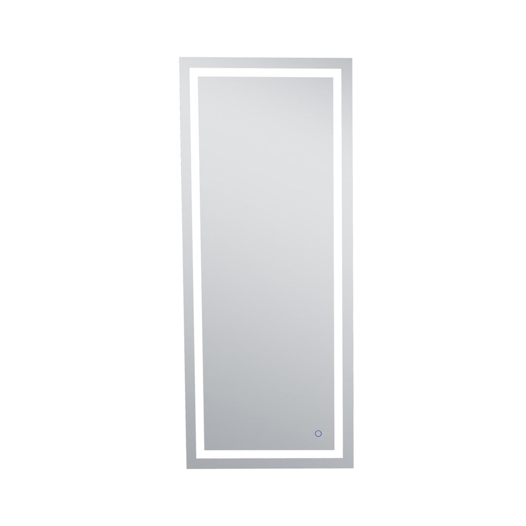 30In X 72In Hardwired Led Mirror With Touch Sensor And Color Changing - View 3 - Joshua Marshal