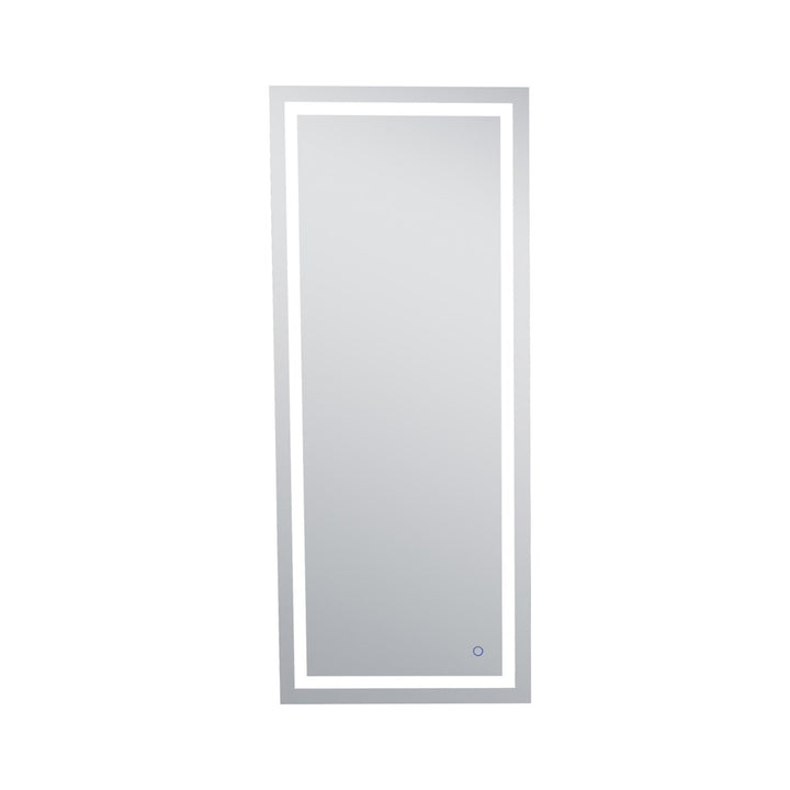 30In X 72In Hardwired Led Mirror With Touch Sensor And Color Changing - View 3 - Joshua Marshal