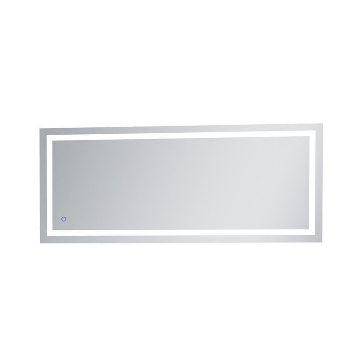 30In X 72In Hardwired Led Mirror With Touch Sensor And Color Changing - View 4 - Joshua Marshal