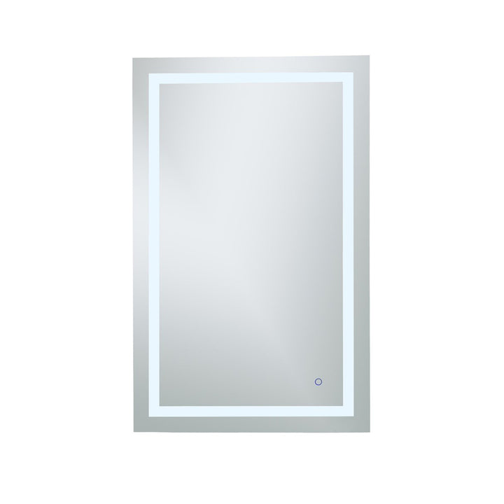 30In X 48In Hardwired Led Mirror With Touch Sensor And Color Changing - View 5 - Joshua Marshal