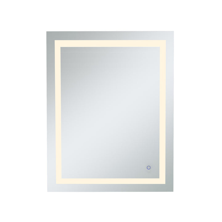 30In X 40In Hardwired Led Mirror With Touch Sensor And Color Changing - View 3 - Joshua Marshal