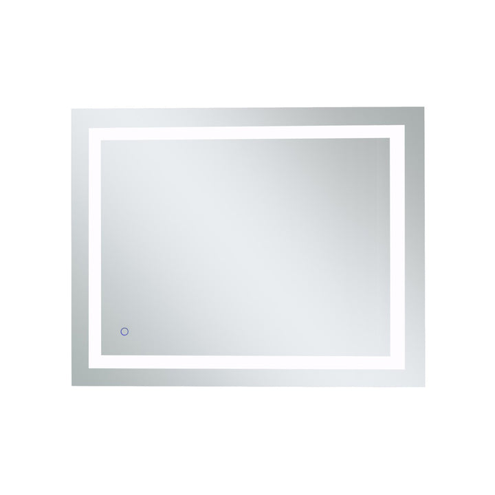 30In X 40In Hardwired Led Mirror With Touch Sensor And Color Changing - View 4 - Joshua Marshal