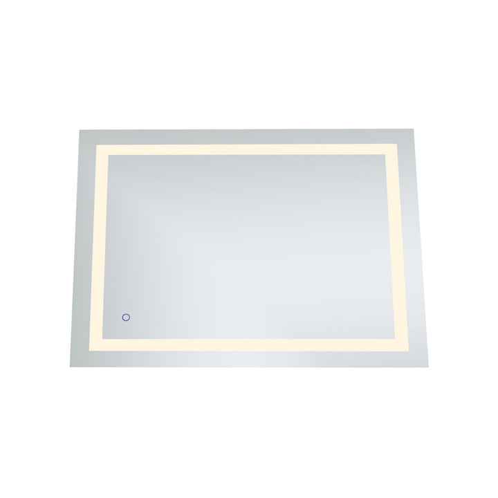 30In X 40In Hardwired Led Mirror With Touch Sensor And Color Changing - View 5 - Joshua Marshal