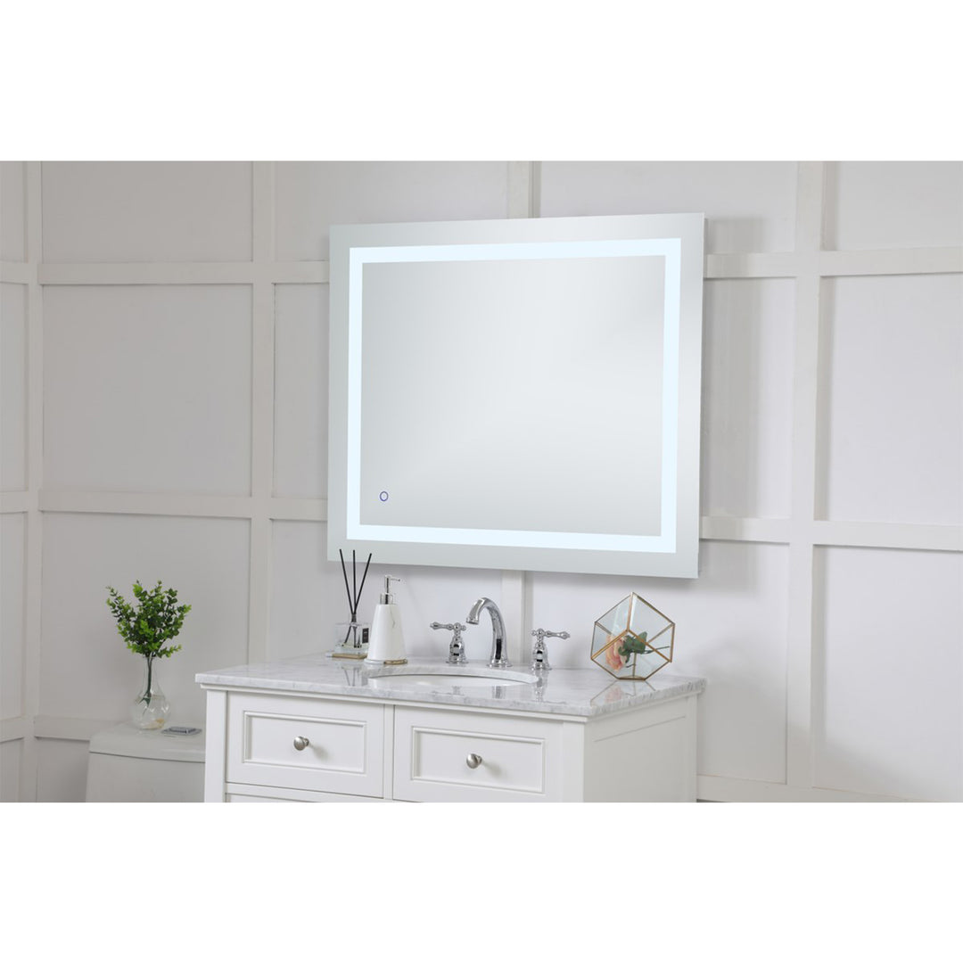 30In X 36In Hardwired Led Mirror With Touch Sensor And Color Changing - View 2 - Joshua Marshal