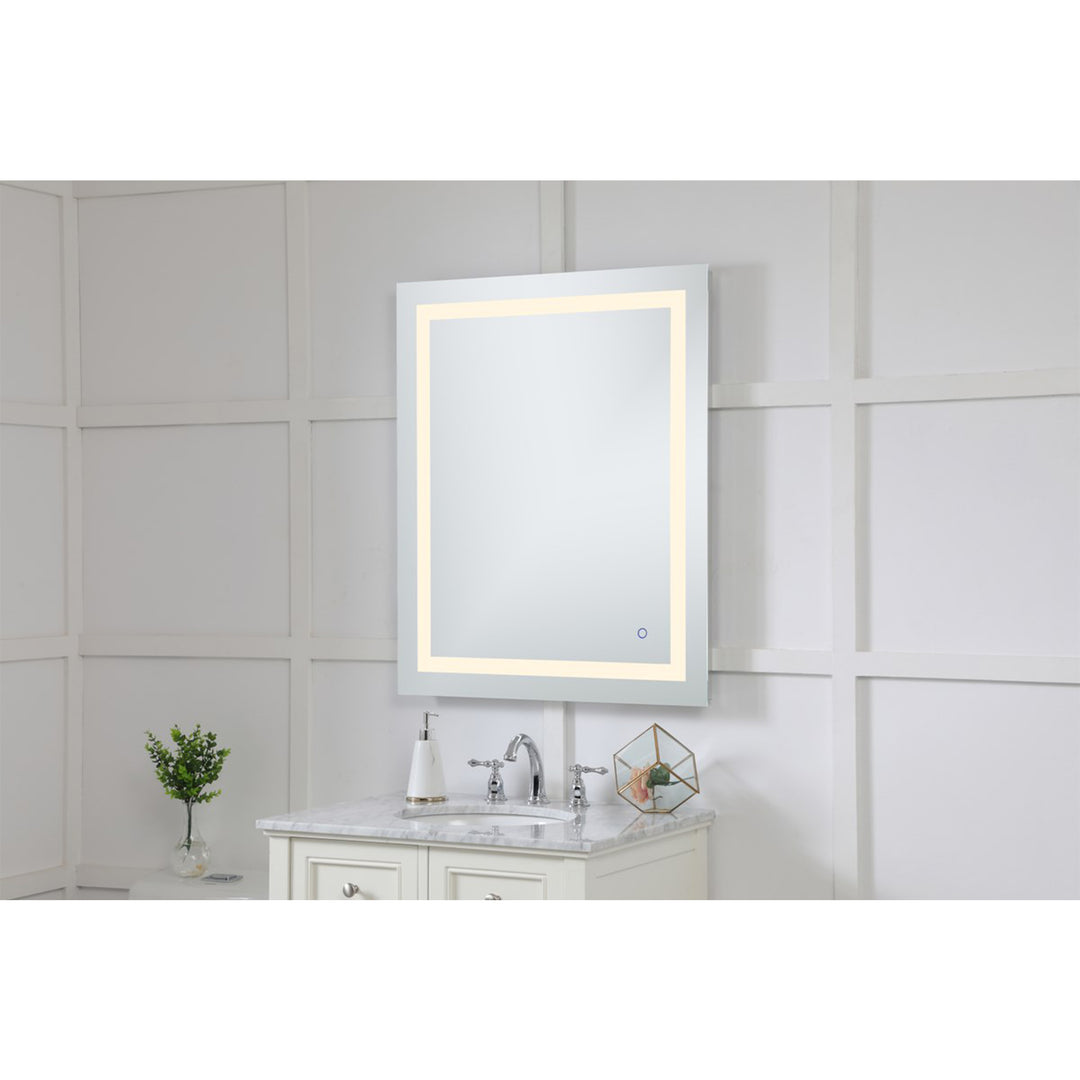 30In X 36In Hardwired Led Mirror With Touch Sensor And Color Changing - View 3 - Joshua Marshal