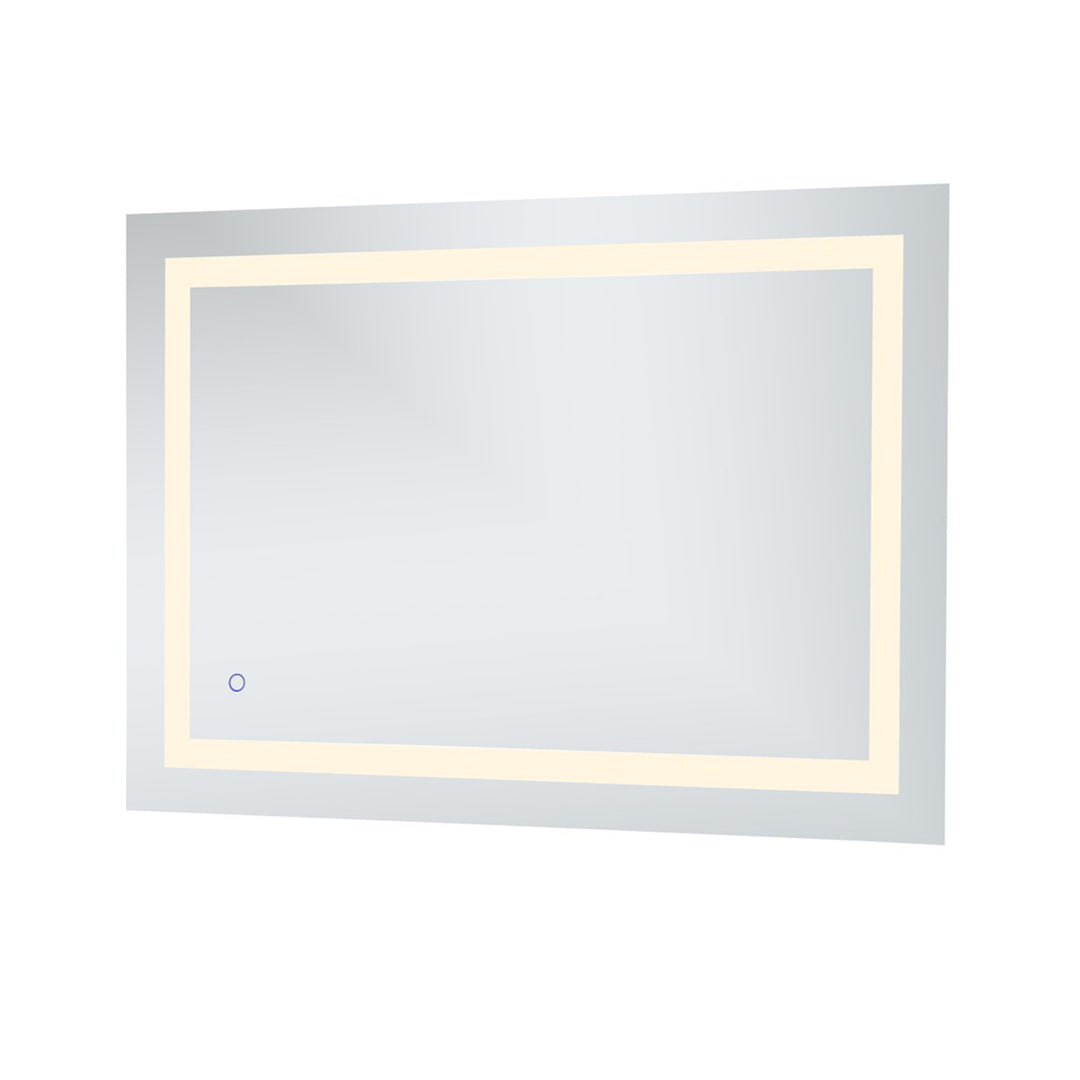 27In X 40In Hardwired Led Mirror With Touch Sensor And Color Changing - View 4 - Joshua Marshal