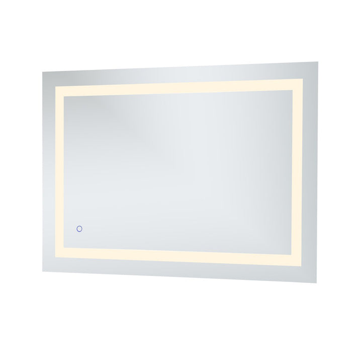 27In X 40In Hardwired Led Mirror With Touch Sensor And Color Changing - View 4 - Joshua Marshal