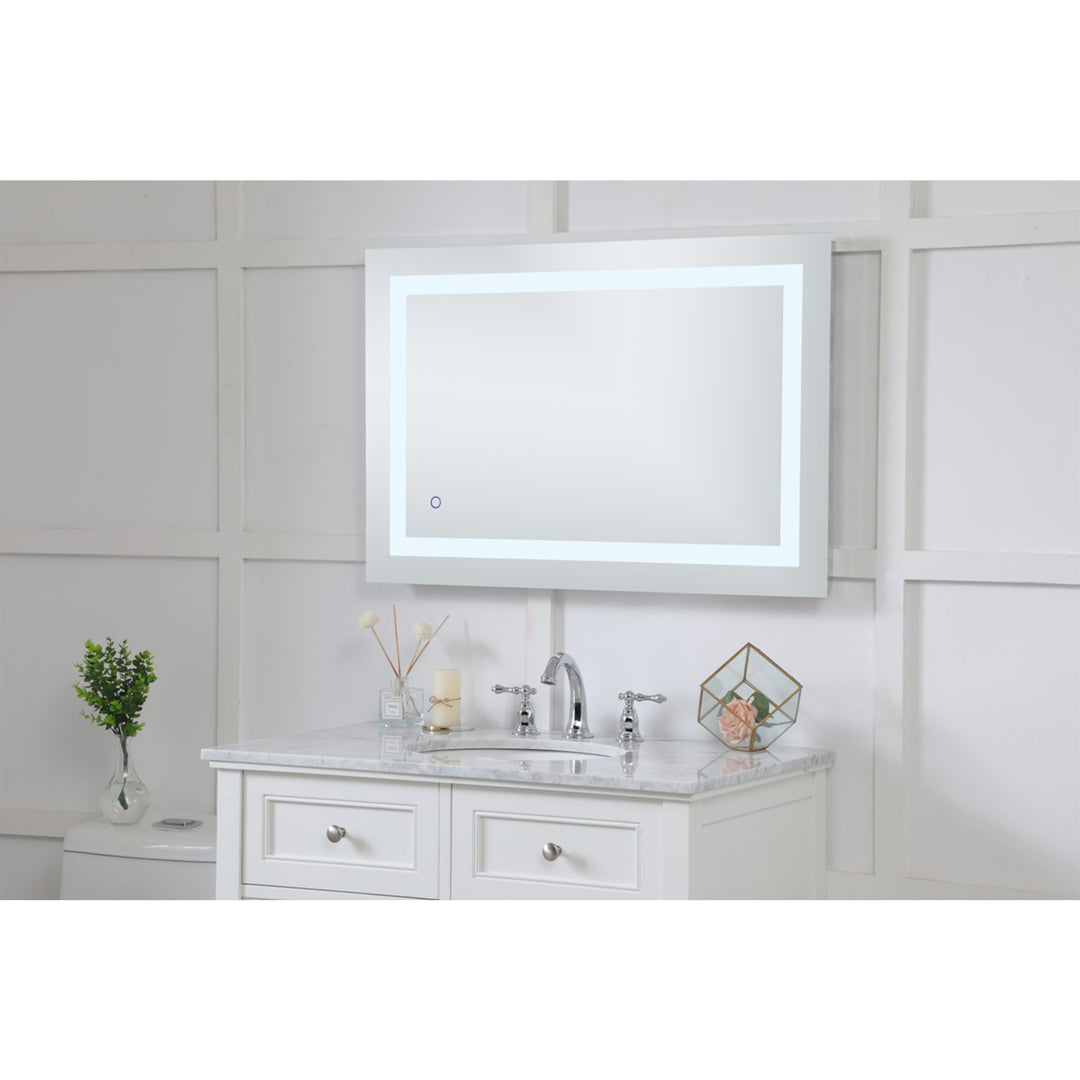 24In X 36In Hardwired Led Mirror With Touch Sensor And Color Changing - View 2 - Joshua Marshal