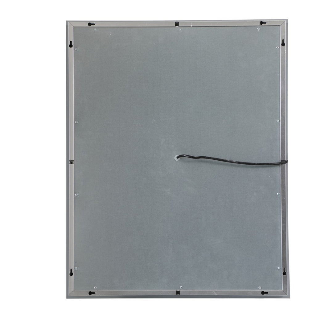 24In X 30In Hardwired Led Mirror With Touch Sensor And Color Changing - View 6 - Joshua Marshal