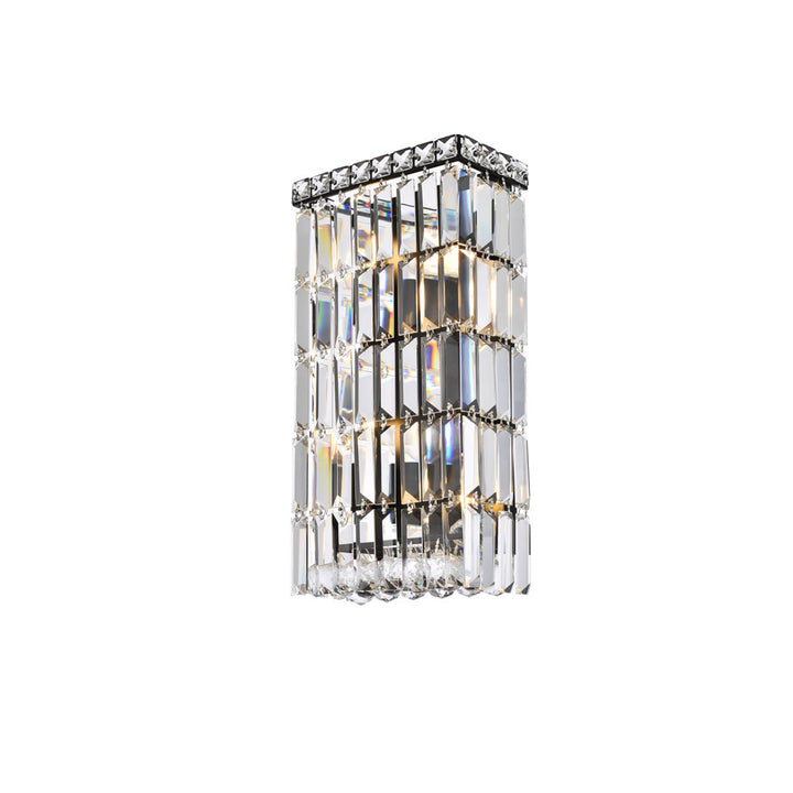 8 Inch Black Wall Sconce - View 3 - Joshua Marshal