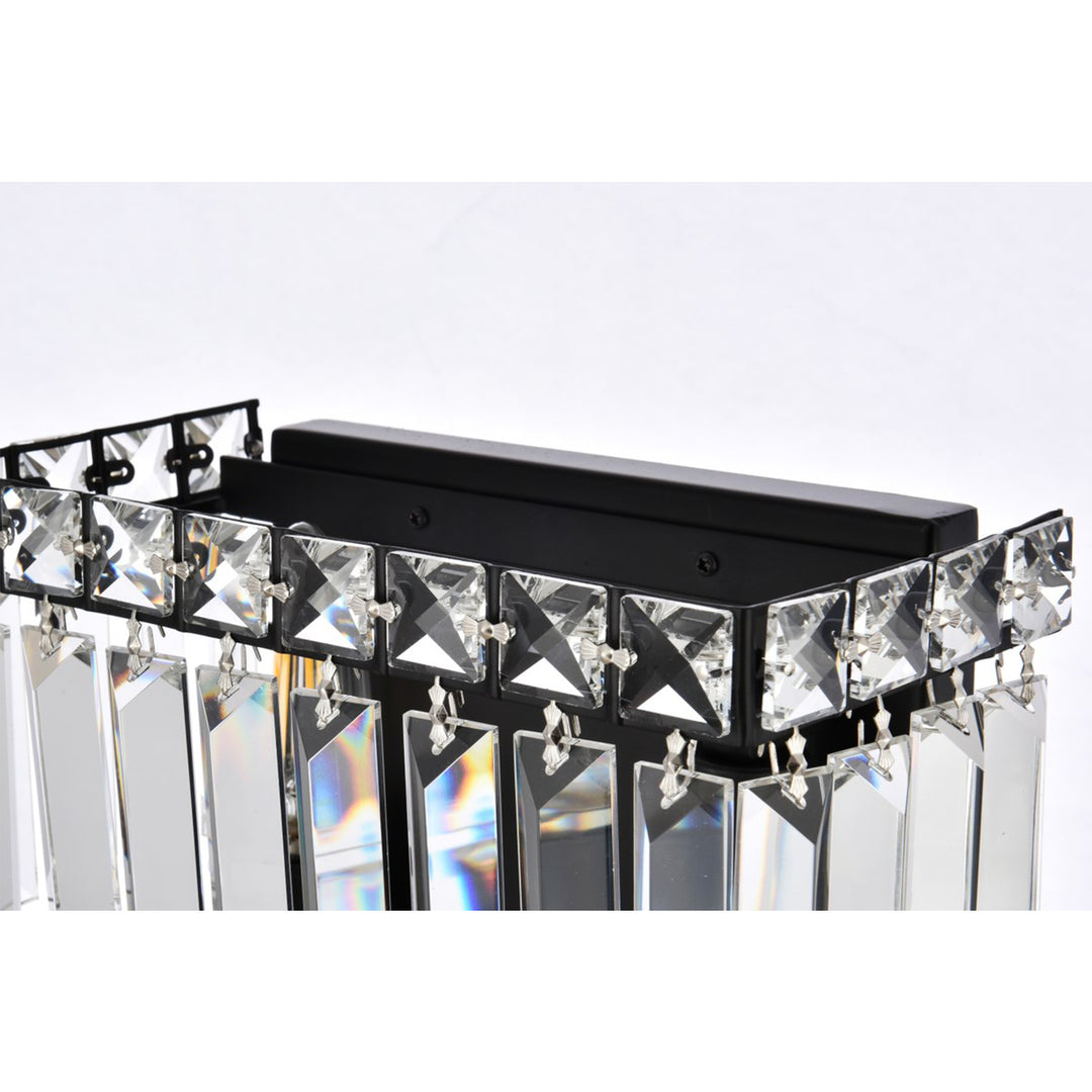 8 Inch Black Wall Sconce - View 5 - Joshua Marshal