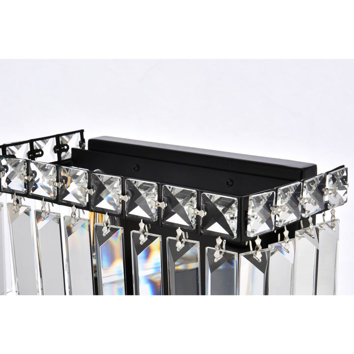 8 Inch Black Wall Sconce - View 5 - Joshua Marshal