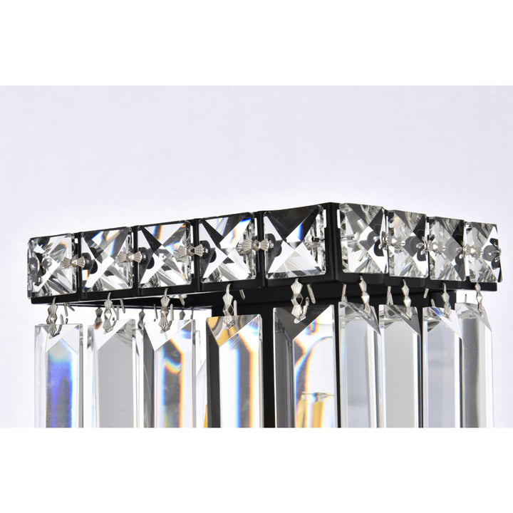6 Inch Black Wall Sconce - View 5 - Joshua Marshal