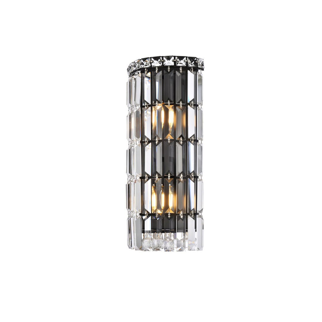 8 Inch Black Wall Sconce - View 4 - Joshua Marshal