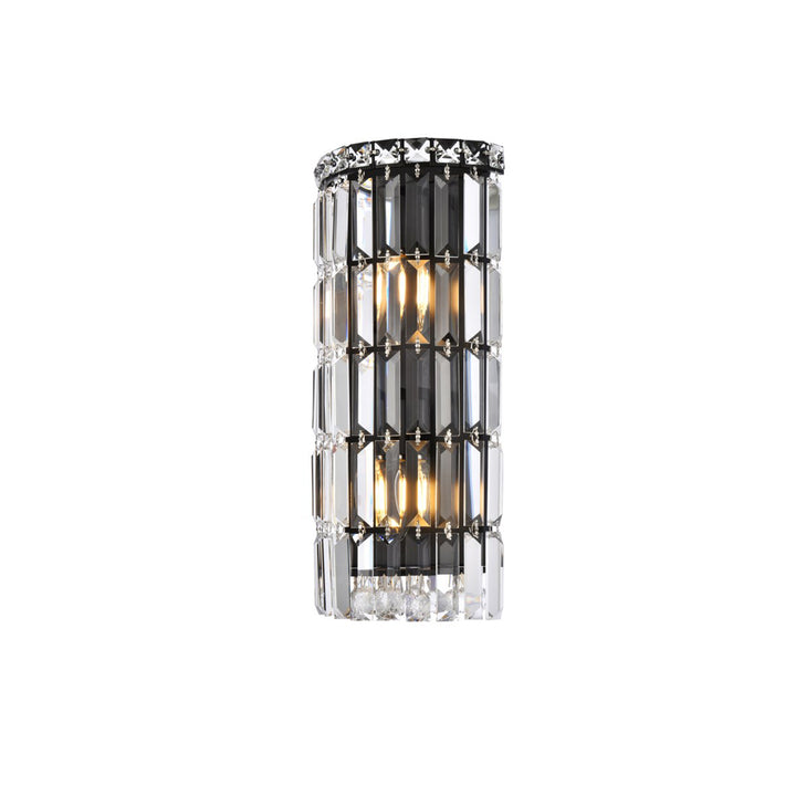 8 Inch Black Wall Sconce - View 4 - Joshua Marshal