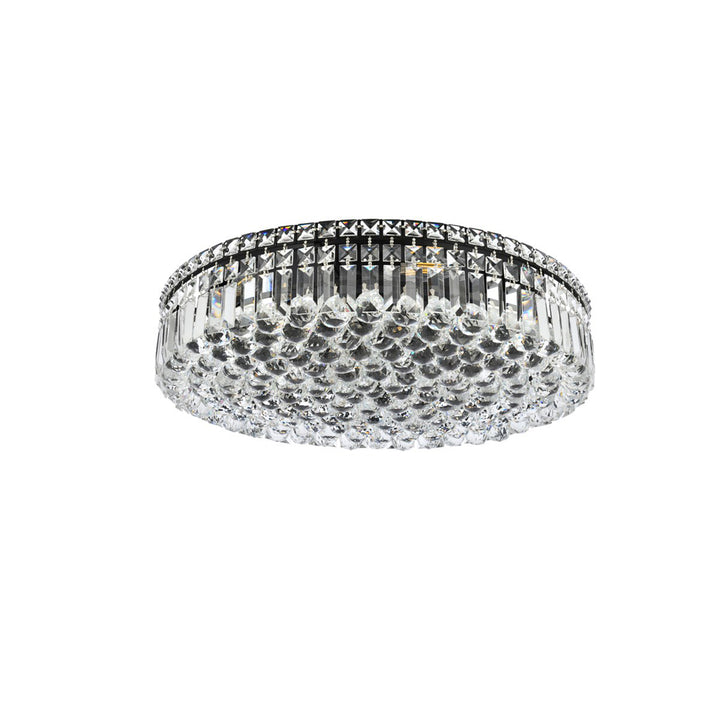24 Inch Black Flush Mount - View 3 - Joshua Marshal