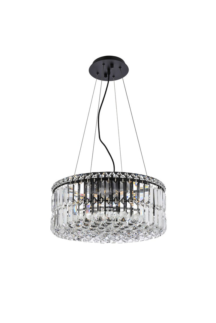 20 Inch Black Chandelier JM-731113