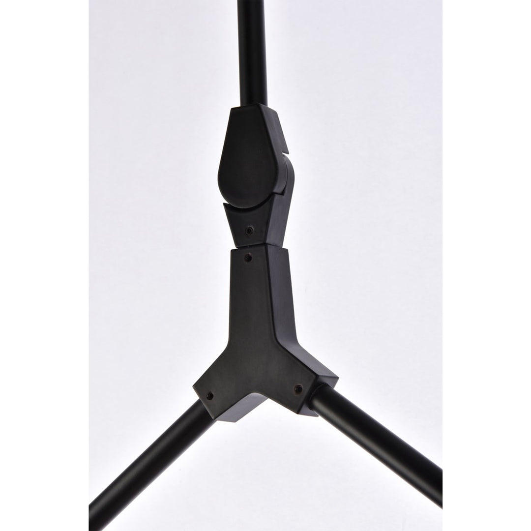 7 Lights Black Chandelier - View 6 - Joshua Marshal