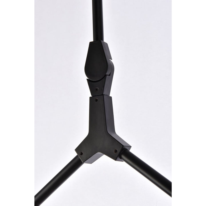 7 Lights Black Chandelier - View 6 - Joshua Marshal