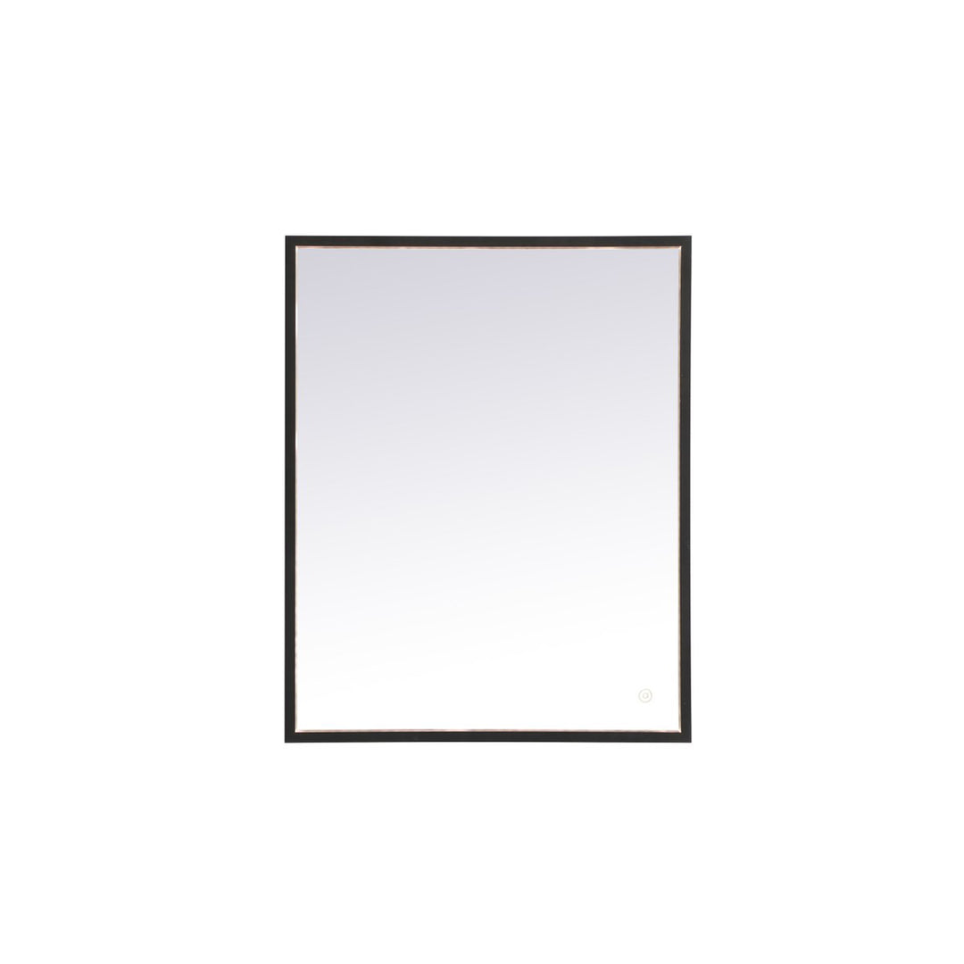 Black Led Mirror - View 4 - Joshua Marshal