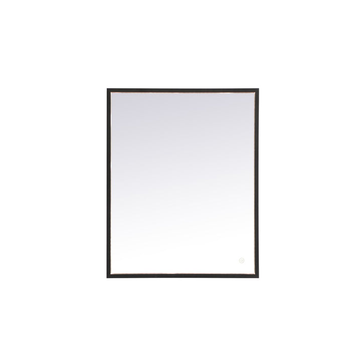 Black Led Mirror - View 4 - Joshua Marshal