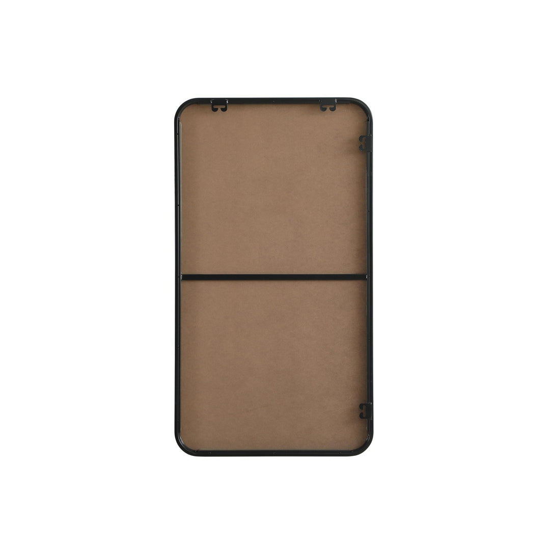 Contour Metal Rectangle Mirror 20X36 In Black - View 6 - Joshua Marshal