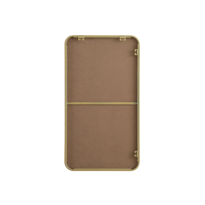 Contour Metal Rectangle Mirror 20X36 In Brass - View 6 - Joshua Marshal