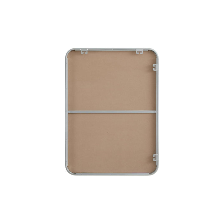 Contour Metal Rectangle Mirror 22X30 In Silver - View 6 - Joshua Marshal