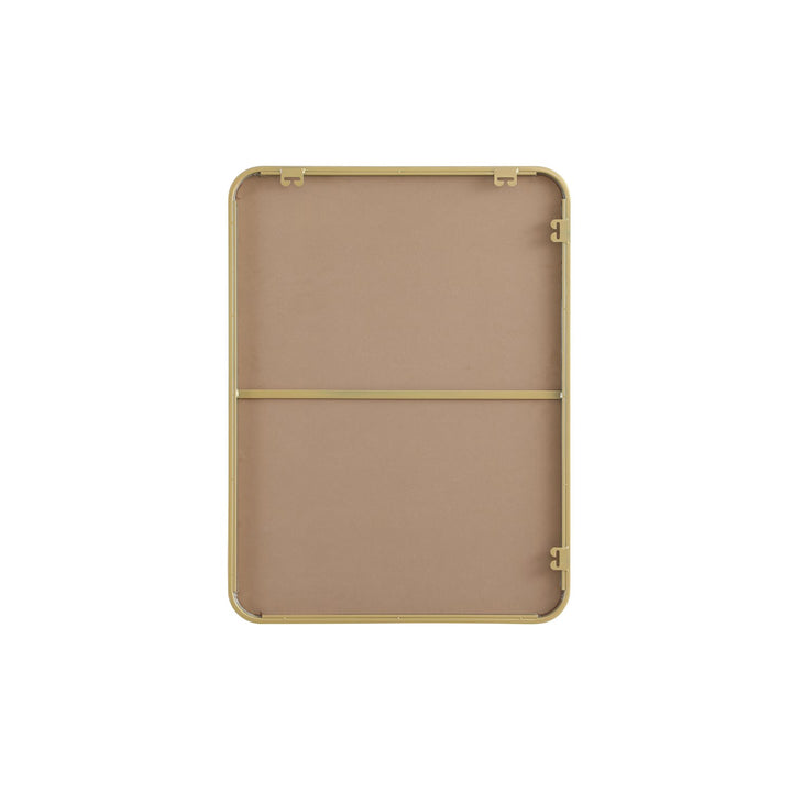 Contour Metal Rectangle Mirror 24X32 In Brass - View 6 - Joshua Marshal