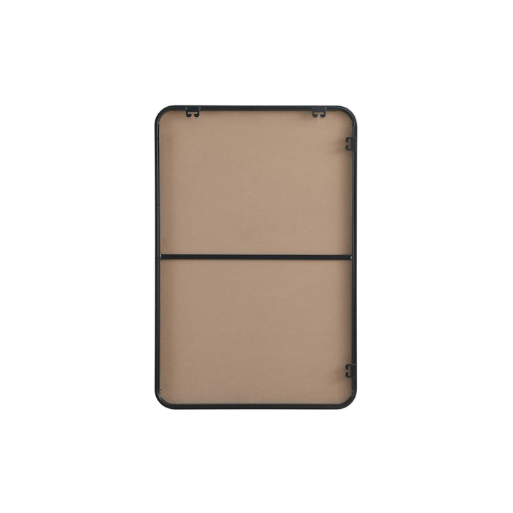 Contour Metal Rectangle Mirror 24X36 In Black - View 6 - Joshua Marshal